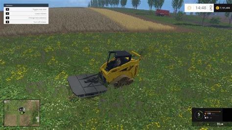 skid steer brush hog fs17 modhub|fs 2017 mods.